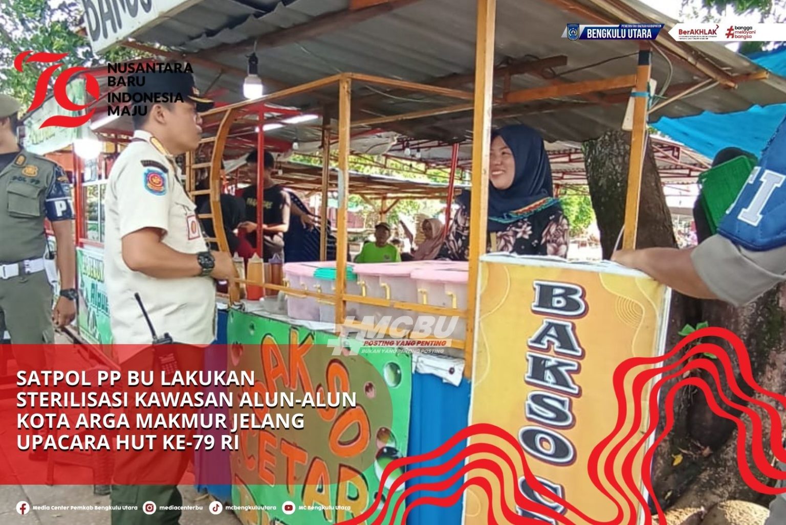 SEKDA BENGKULU UTARA LEPAS 2 SISWA IKUTI OLIMPIADE SAINS NASIONAL